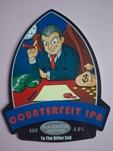 Blackwater brewery beer - blackwater, pump