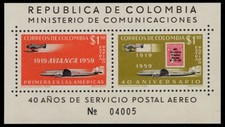 COLOMBIA C350 - Airmail