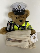 The Great British Teddy Bear. Traffic Bobby Brand New Boxed . Very Cute