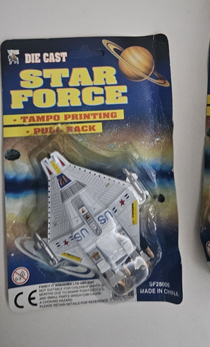 Star force pull back die - star, die-cast