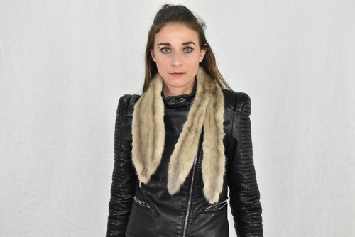Mink fur scarf - fur,