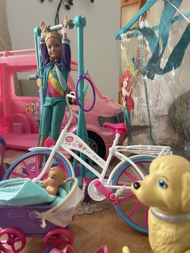 Big barbie bundle dolls - barbie, bundle,