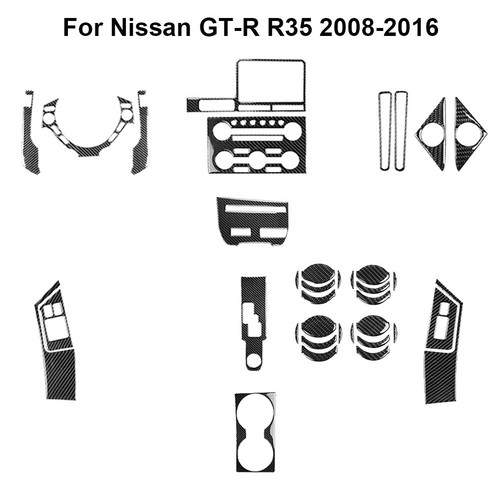 38pcs carbon fiber full - 38pcs,