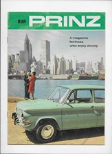 1964 NSU car brochure: NSU Prinz 4, Prinz 1000 L & Sport Prinz Coupé