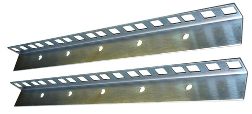 Rack strips pair zinc - 6u,