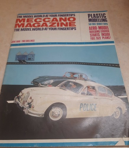 Meccano magazine june - meccano, 1966.