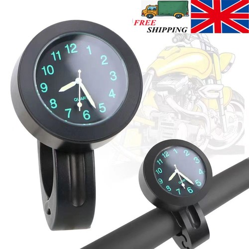 Motorcycle handlebar clock - handlebar,