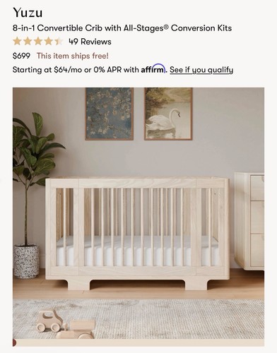 Babyletto m23401nx yuzu 1 - yuzu, 8-in-1