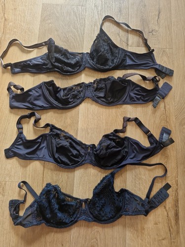 Four black non padded - four,