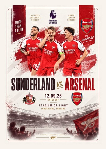 Sunderland arsenal london 12 - arsenal,