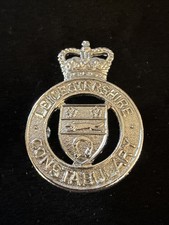 Leicestershire Constabulary Police Cap Badge Obsolete Post 1953. Y54