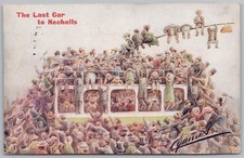 NECHELLS The Last Tram Car to Nechells, Comic Postcard by Cynicus Posted 1907