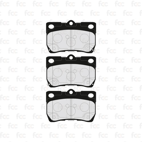 Brake pads for lexus is200 - brake,