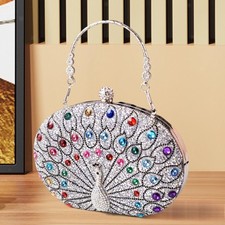 Peacock Pattern Handbag