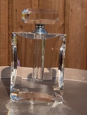 Large Art Deco Cut Crystal