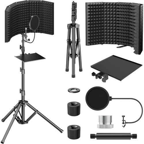 Microphone isolation shield - microphone,