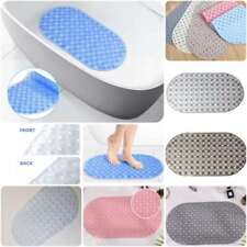 Shower Mat Non Slip Bathtub Mat Strong Suction PVC Bath Mat Anti-Mold Shower Mat