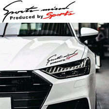Sports Racing Car Sticker Auto Door Reflective Vinyl Graphic Decal Accessories