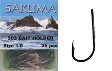 Sakuma 503 Baitholder Match Sea Fishing Hooks - Box of 25