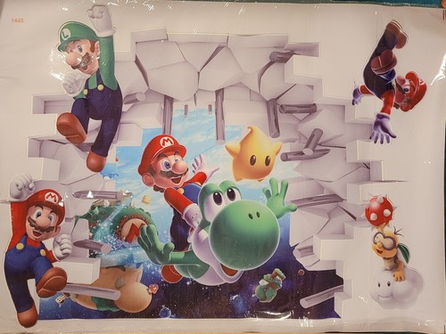Super mario effect wall - mario, art