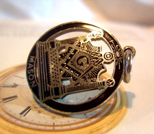 Masonic Pocket Watch Chain Fob