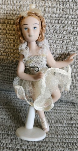 Vintage porcelain ballerina - vintage,