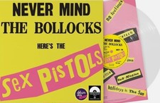 Sex Pistols Never Mind The Bollocks Here's The Sex Pistols LP Album Vinyl Clear