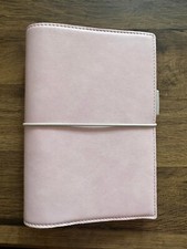 Filofax Personal Domino Soft Pale Pink Organiser with insert