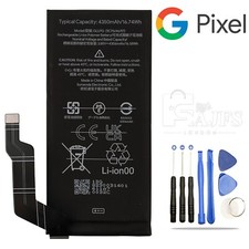 Genuine Google Pixel 6A Battery GLU7G 4410 mAh + Free Tools