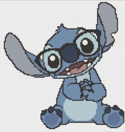 Disney stitch glasses - stitch, in