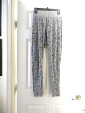 Well Worn Los Angeles Sz. Med. Gray Leggings African Amer.W  Black Female Faces