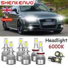 For Audi TT 8J 2006-2014 Xenon White 50w LED Fog Side Light Headlight Bulbs Lamp