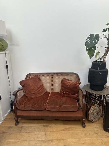 Antique berger seater rust - antique, 2-seater