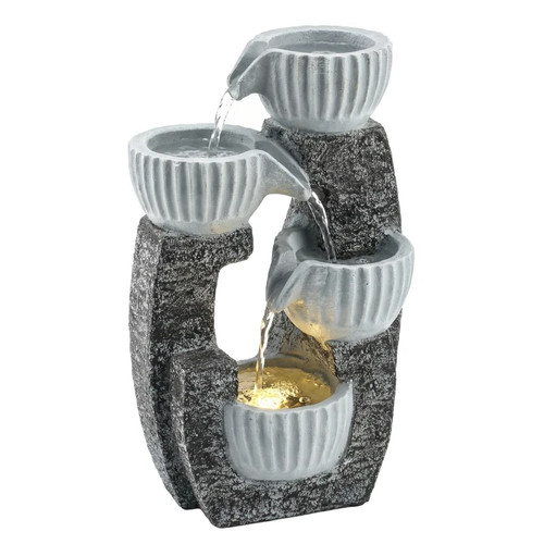 Outsunny tier bowl water - 4-tier,