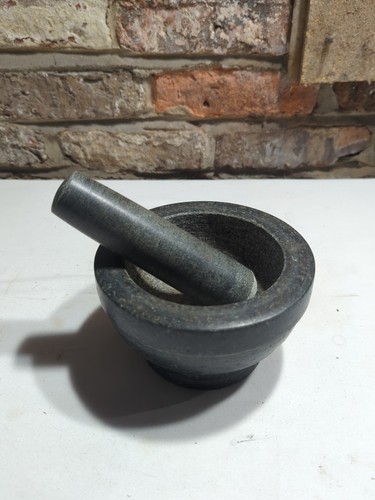 Large stone pestle mortar - large,