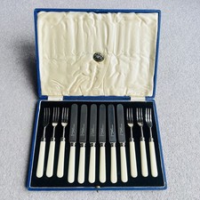 Vintage Dessert Cutlery Set