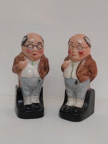 Pair vintage ceramic - pair,