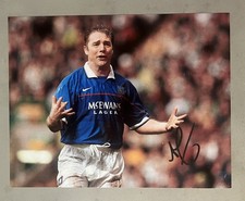 Ally McCoist Hand signed 10x8
