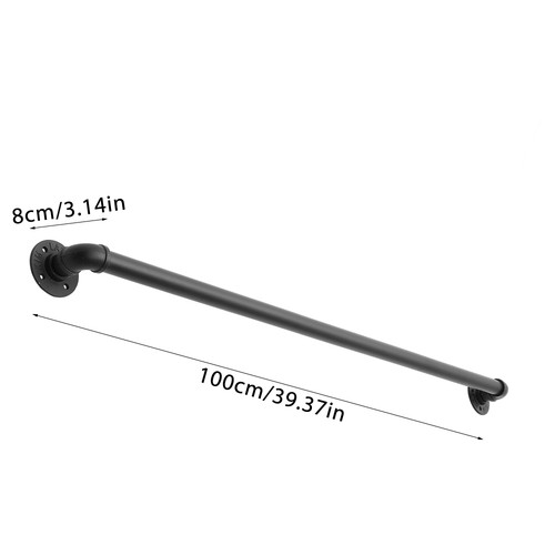 Industrial pipe handrail - 1/3m,