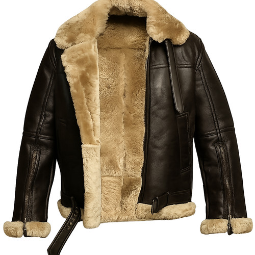Men raf aviator - real, leather