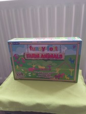 Fuzzy felt farm animals -John