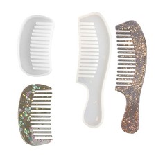 2Pcs Comb Silicone Molds for