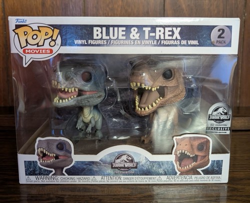 Blue rex pack funko pop - blue, t-rex