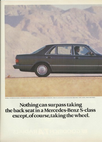 Mercedes benz 560sel - 560sel, s-class
