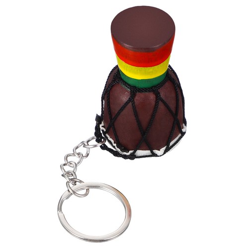 African keychain keyring - keyring, charm