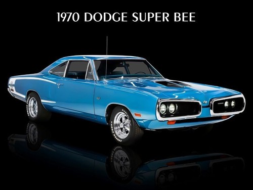 1970 dodge super bee blue - dodge,
