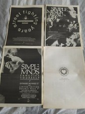 SIMPLE MINDS original advert /