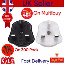 2 Pin to 3 Pin UK Battery Charger Adaptor Plug for Shaver Oral-B Toothbrush uk