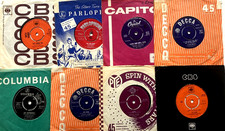 16x VINYL 7" 45 rpm records
