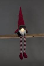 Pre-lit Christmas Red & Grey